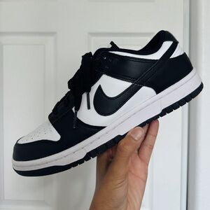 Black and White Dunk Lows